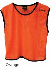 LS Mesh Bib Senior Orange